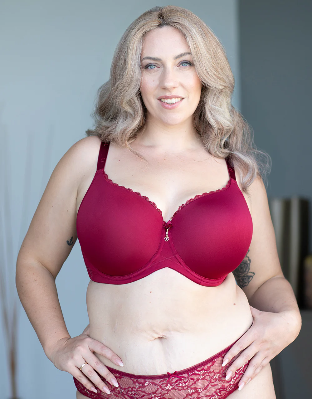 BH Pure Conscious Strappy Bordeaux - Image 2