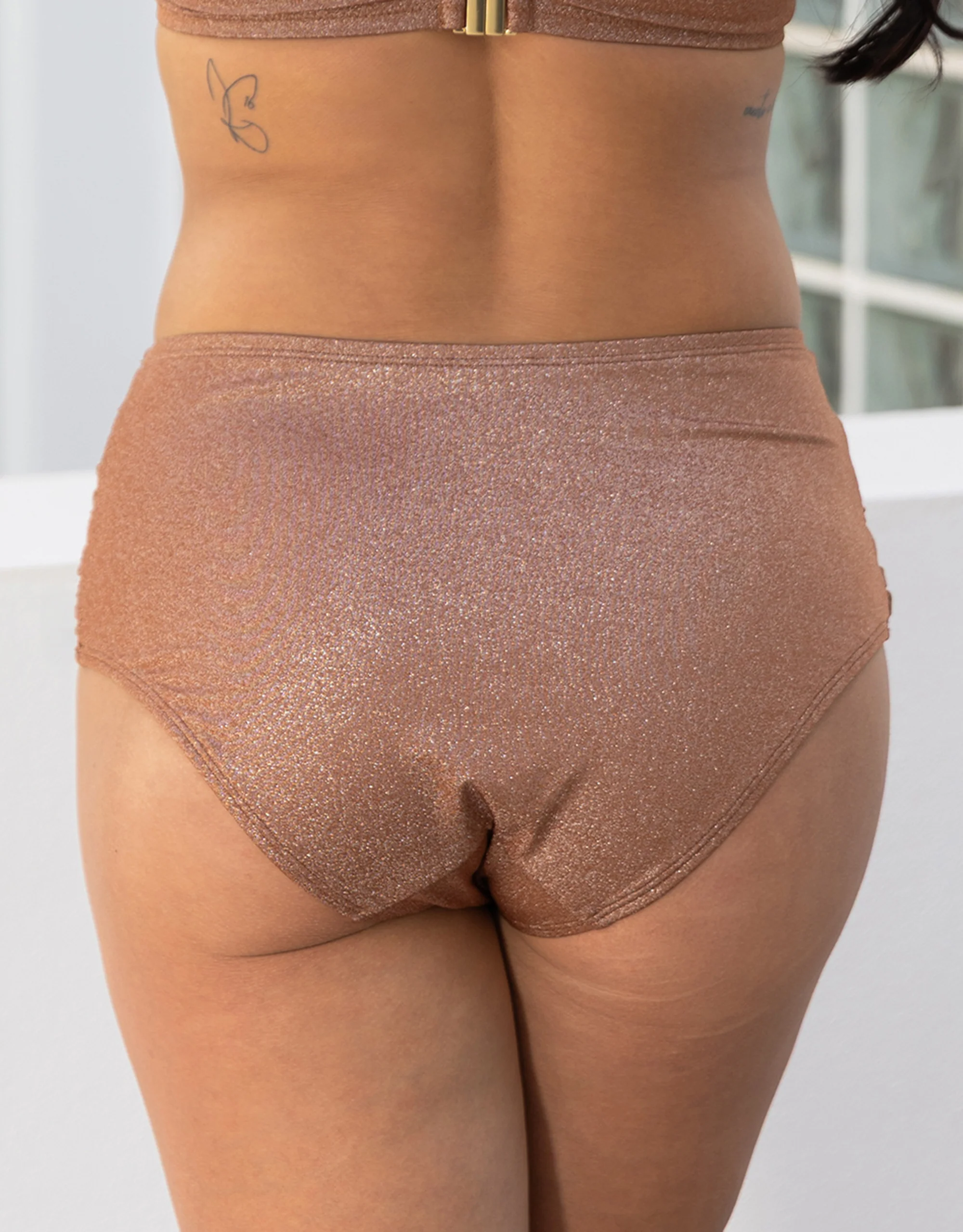 Bikini-High-Panty Valencia Glam Bronze - Image 2