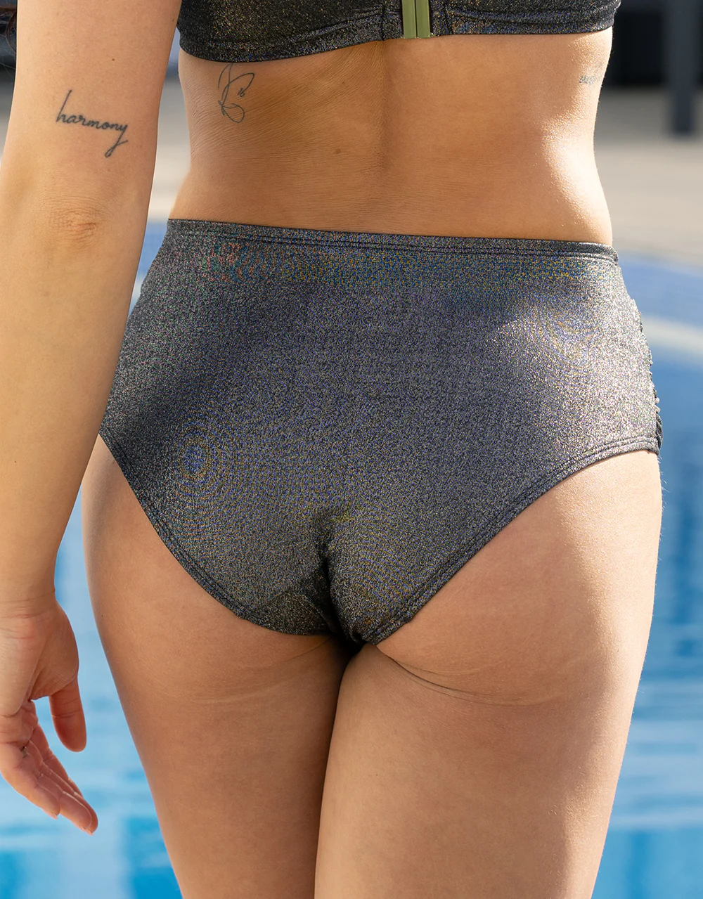 Bikini-High-Panty Valencia Glam Silver - Image 2