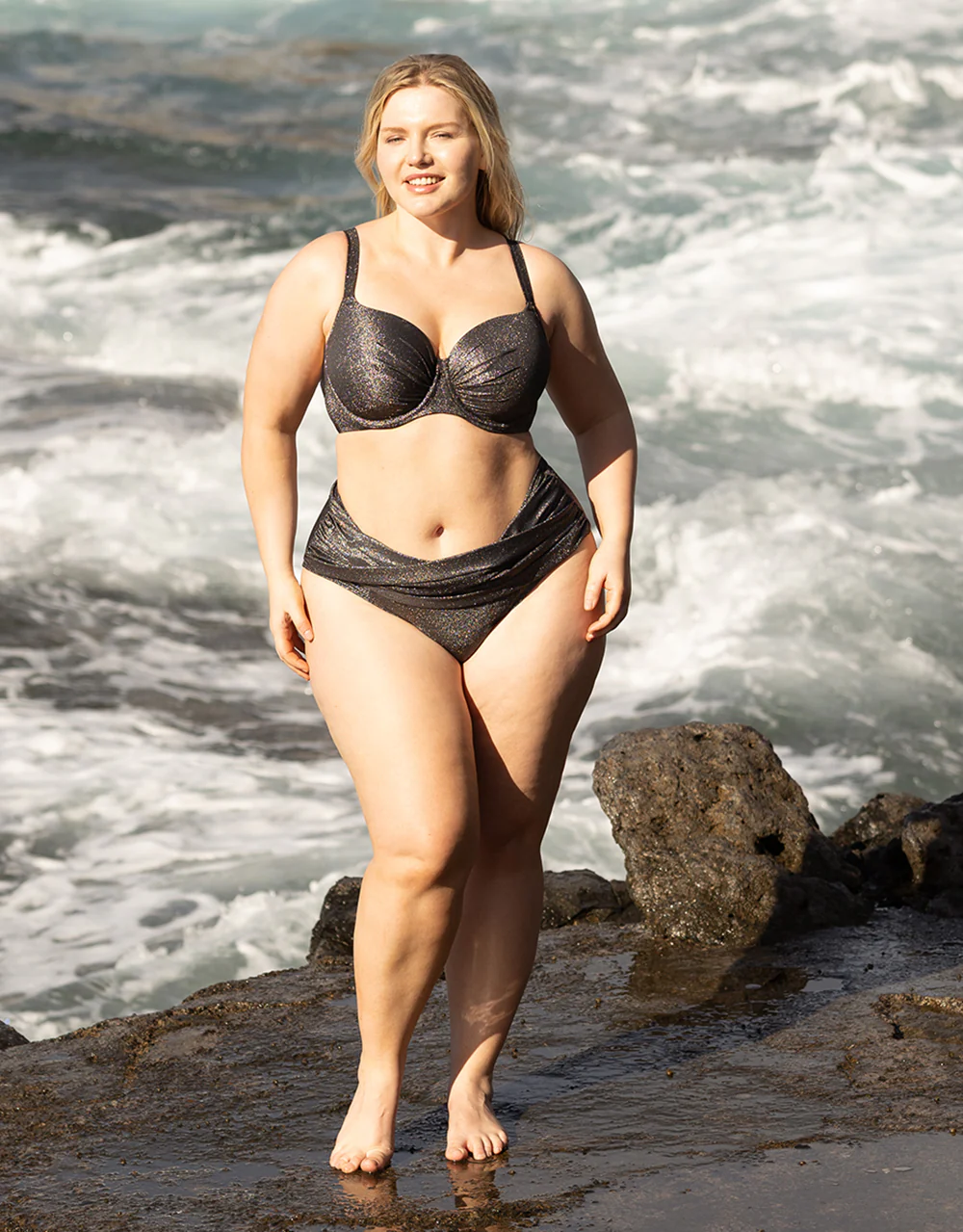 Bikini-High-Panty Valencia Glam Silver - Image 6