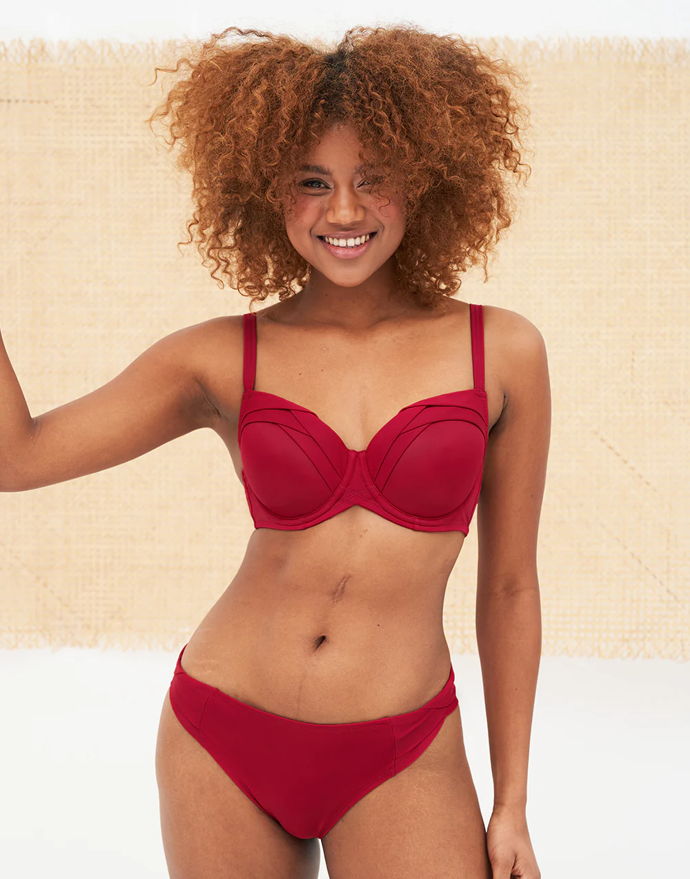 Bikini-Slip Madeira Cherry - Image 3