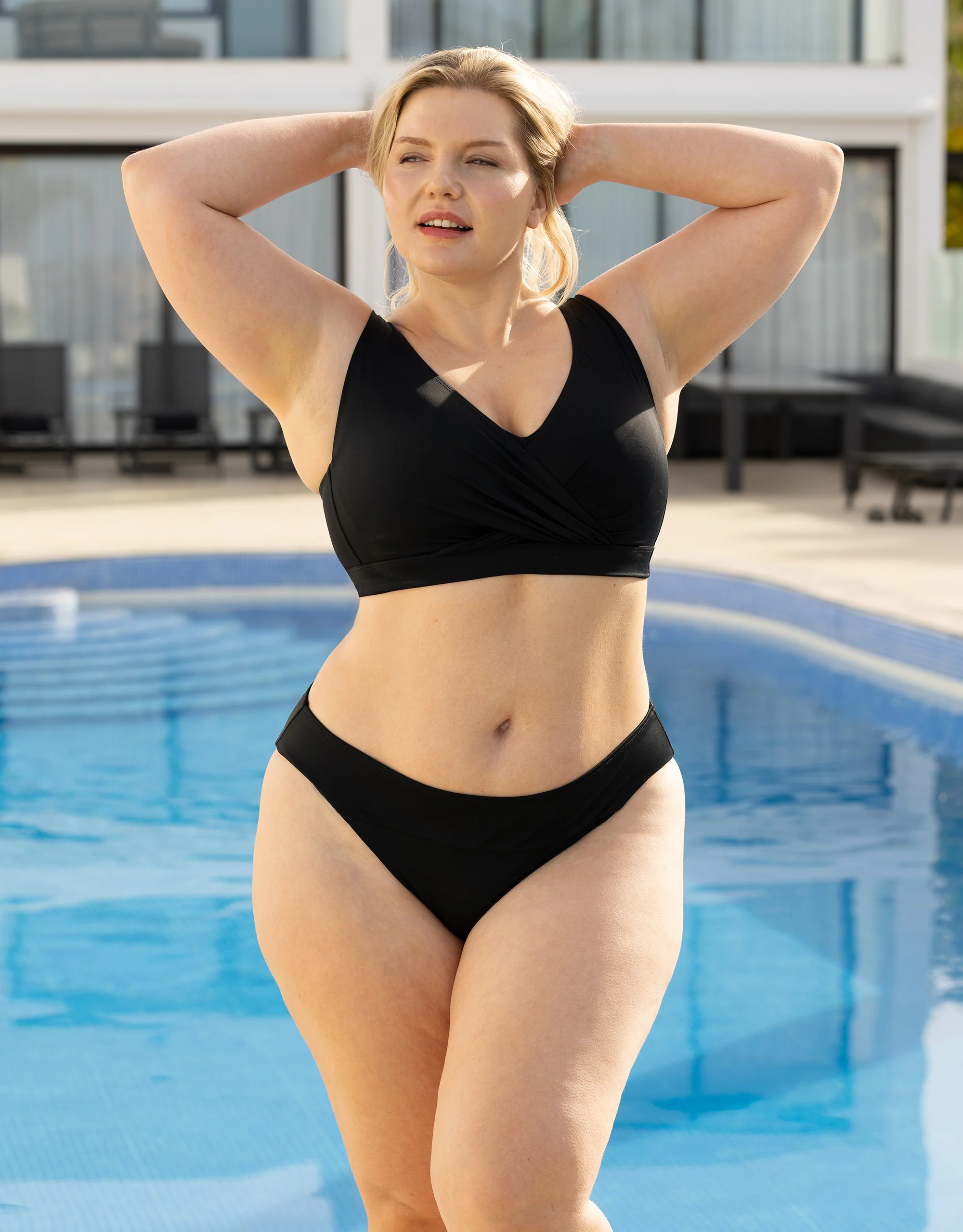 Bikini-Top Ohne Verschluss Valencia Black - Image 4