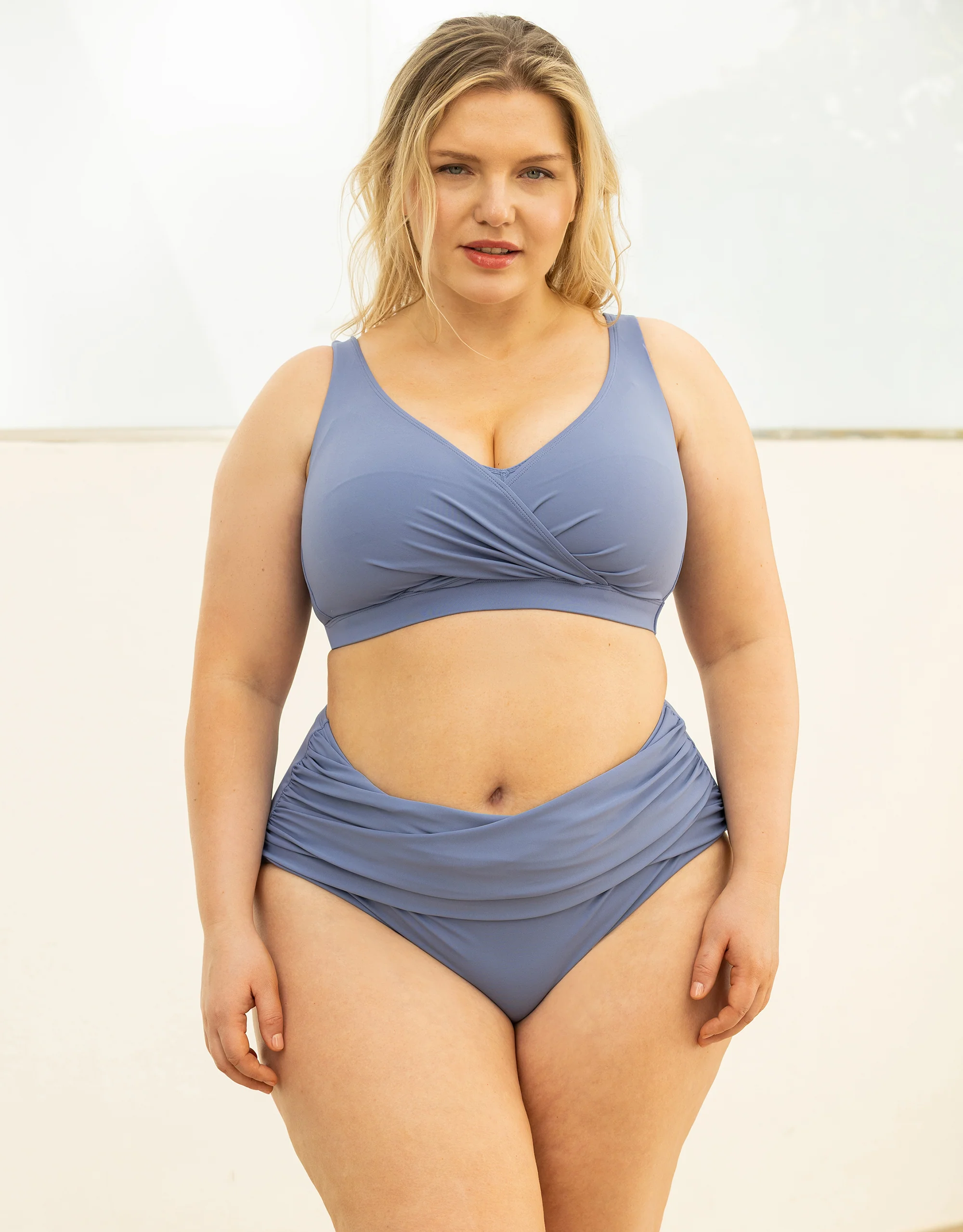 Bikini-Top Ohne Verschluss Valencia Bluegrey - Image 4