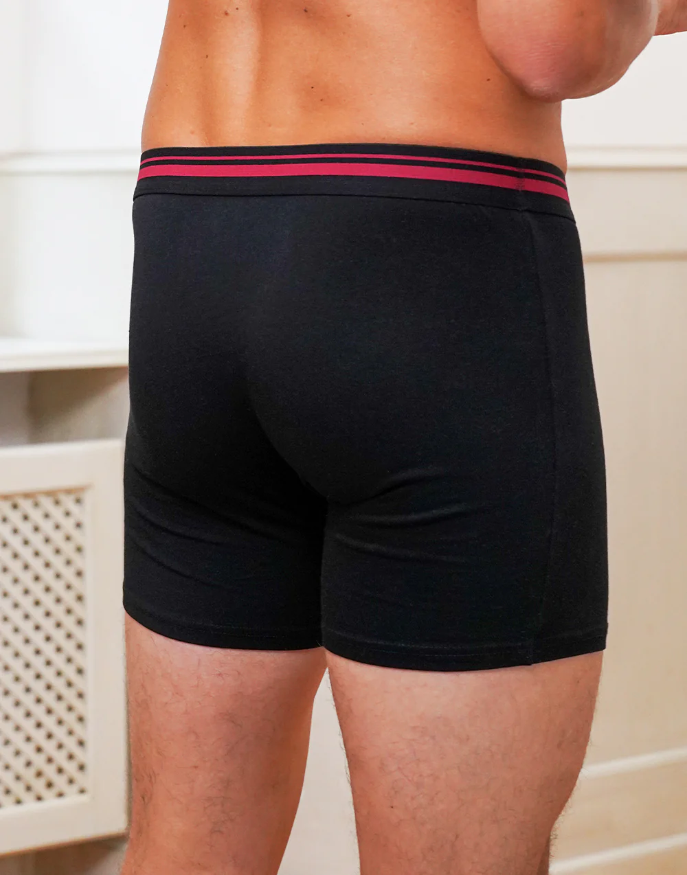 Boxershorts-Set Black/Bordeaux - Image 3
