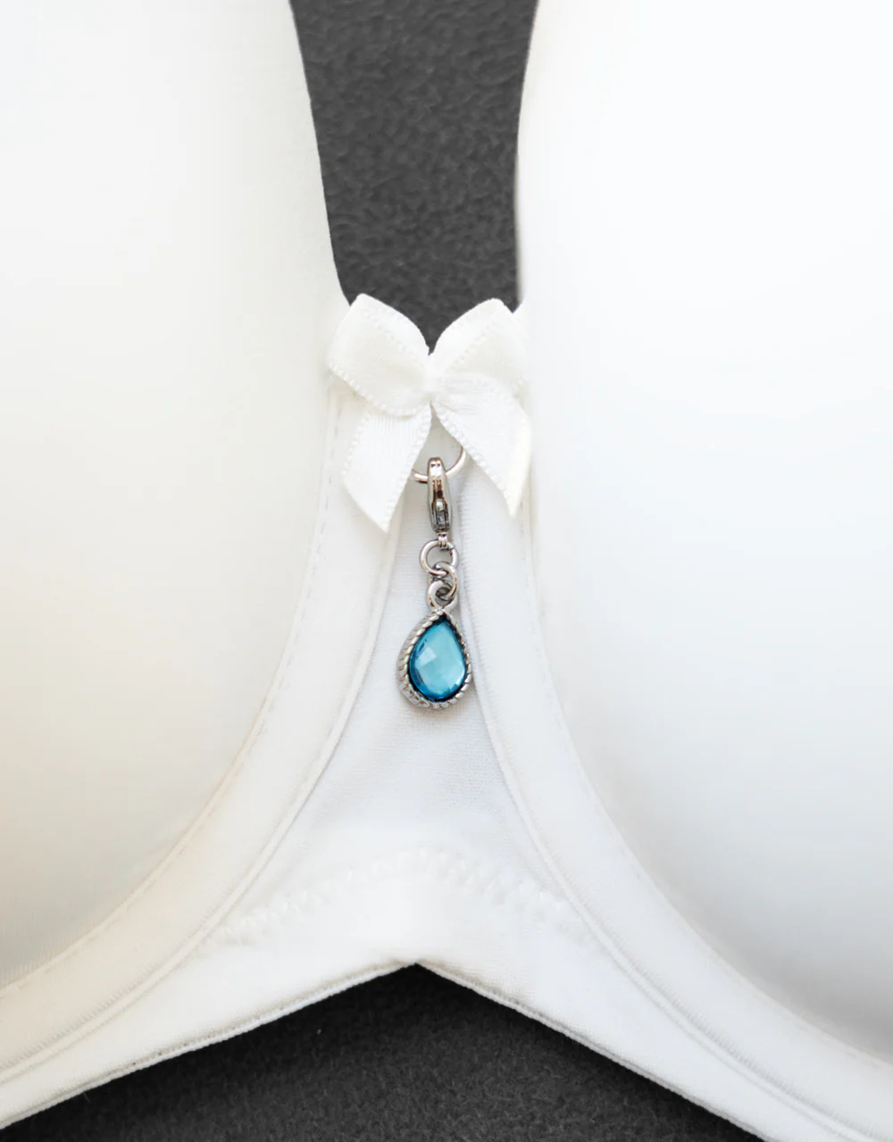 Bra Charm Jewel Aqua - Image 2