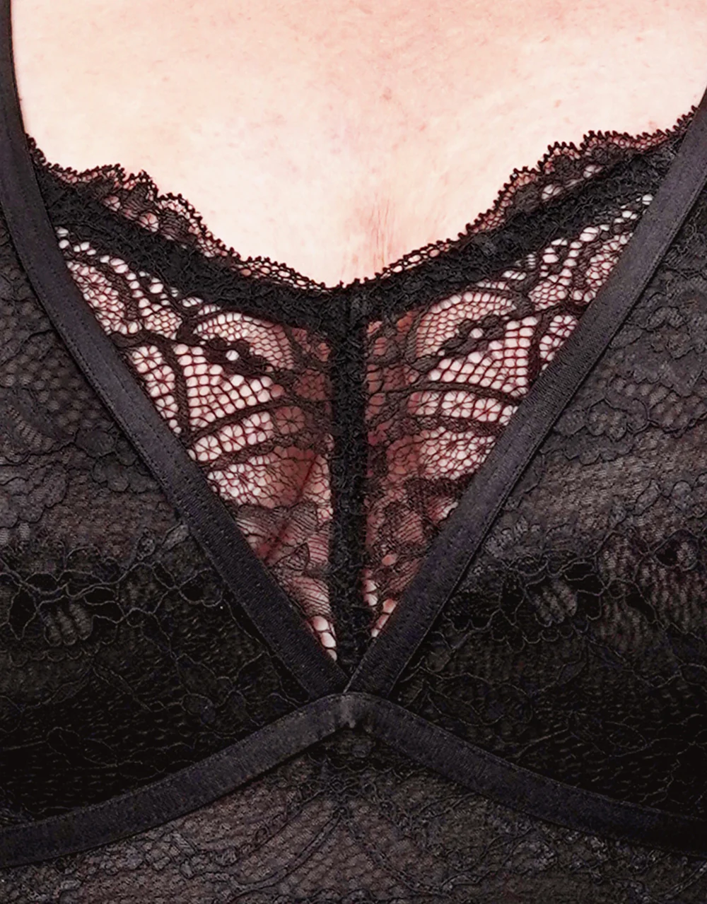 Bralette Eliana Satin Black - Image 5