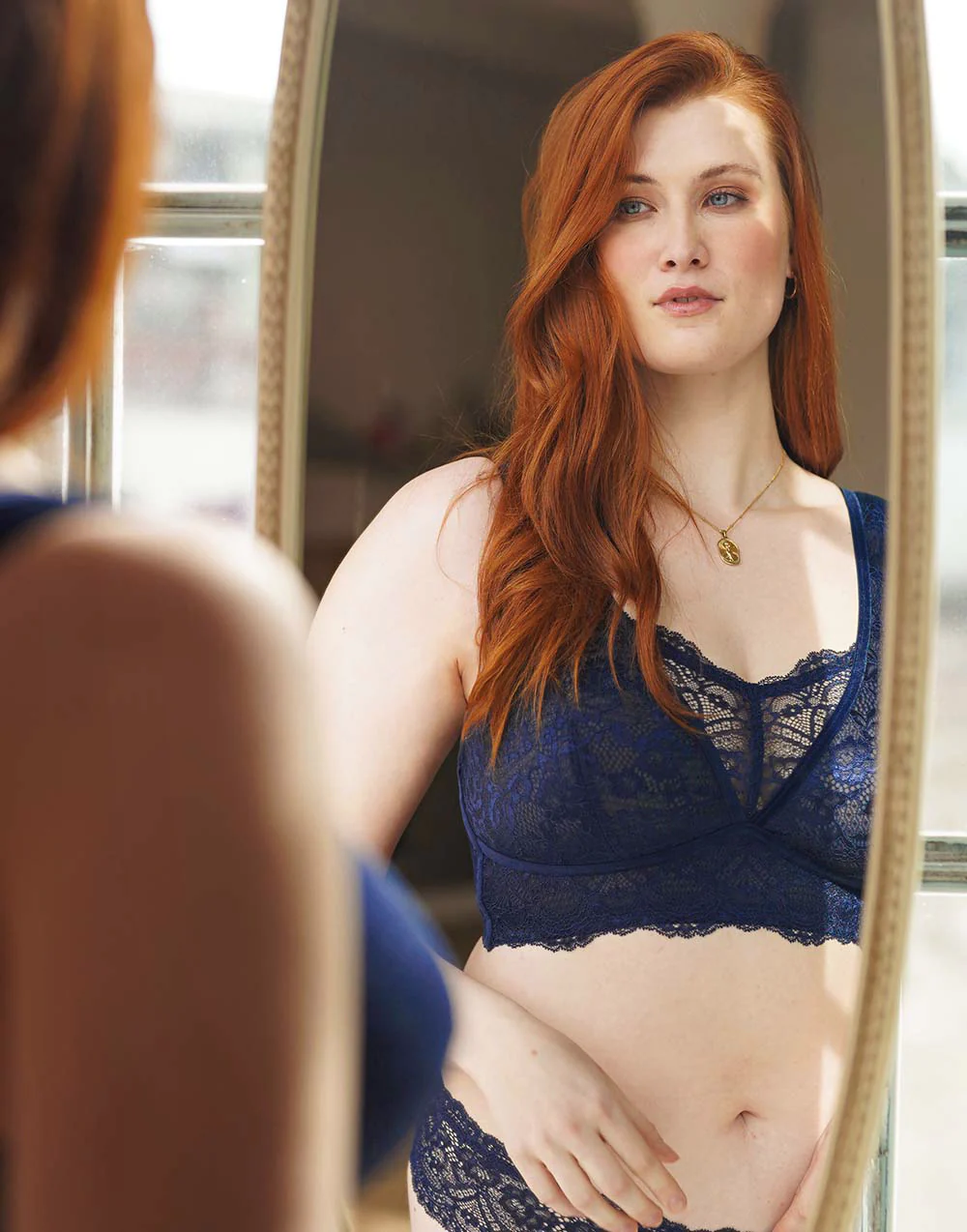 Bralette Eliana Velvet Navy - Image 4