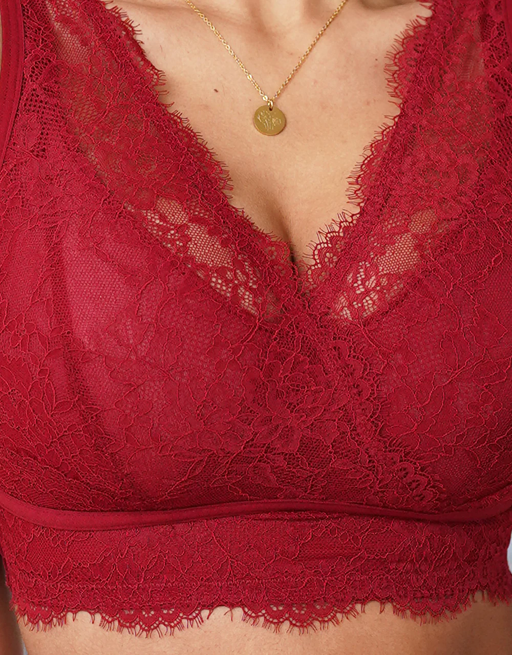 Bralette Emilia Burgundy - Image 8