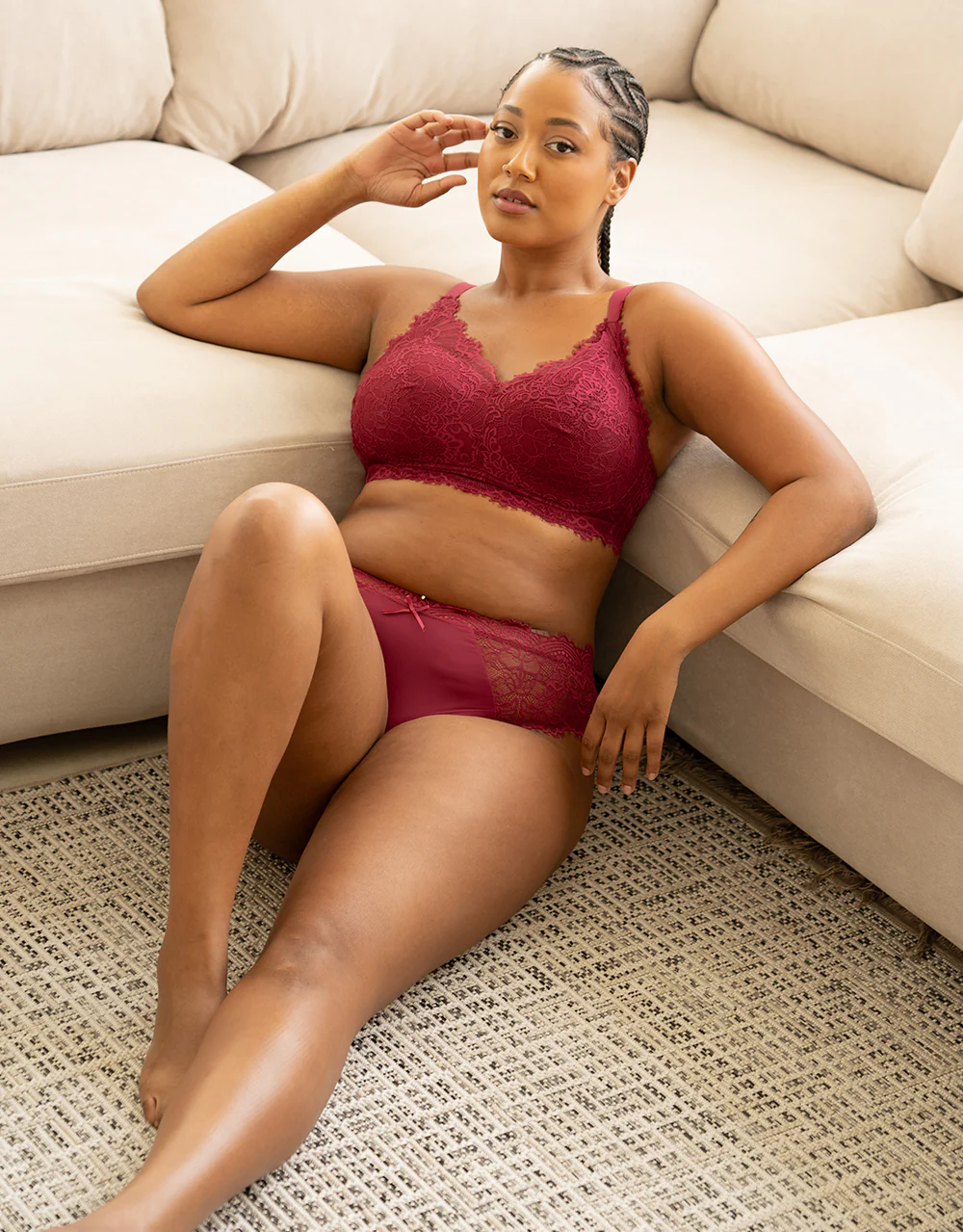 Bralette Sensla Bordeaux - Image 9