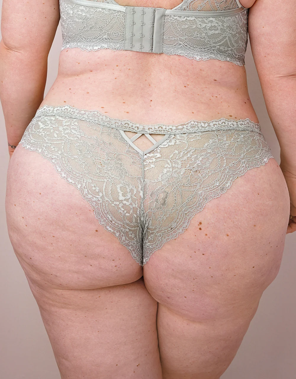Brazilian-Slip Eliana Satin Sagegrey - Image 5