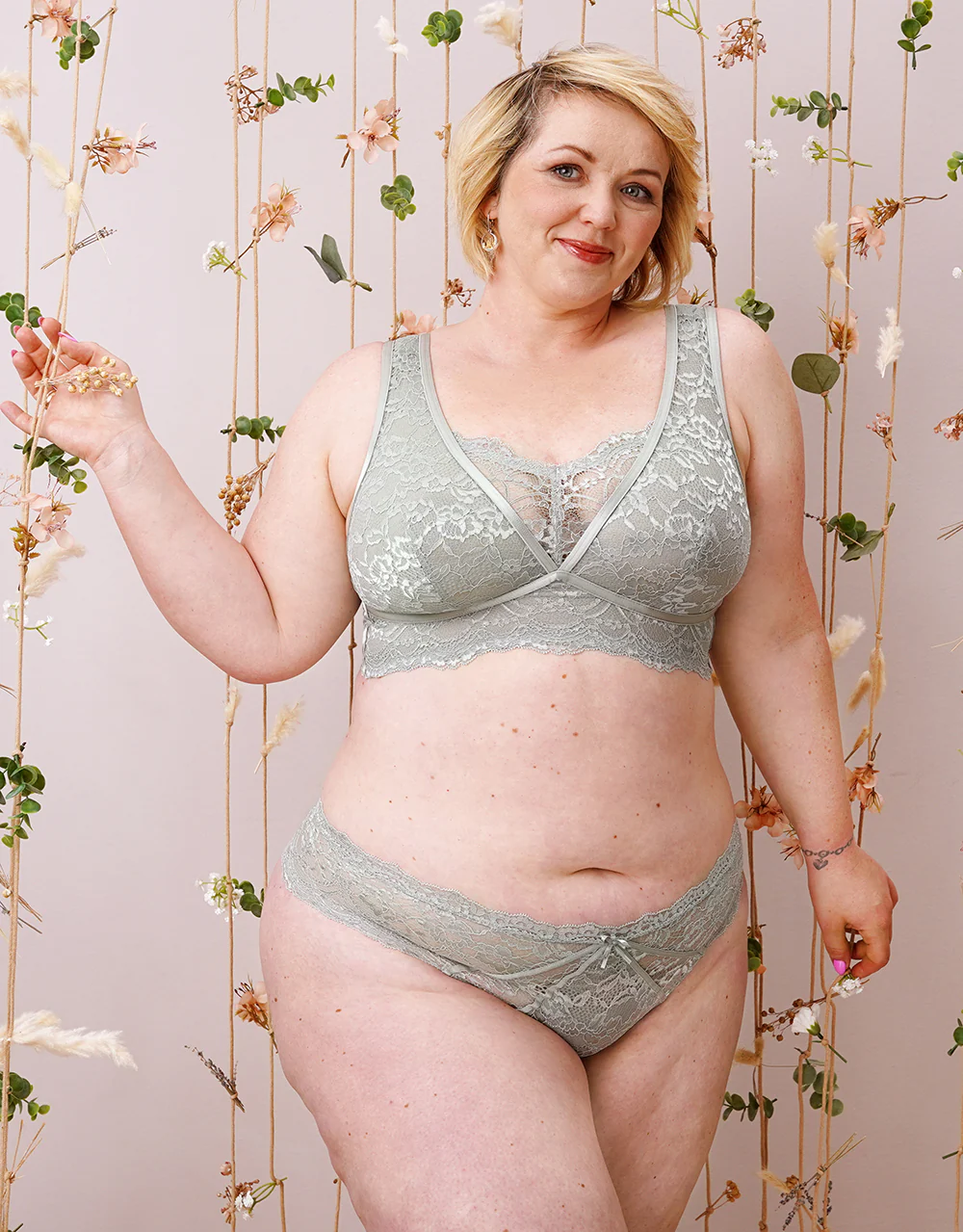 Brazilian-Slip Eliana Satin Sagegrey - Image 7