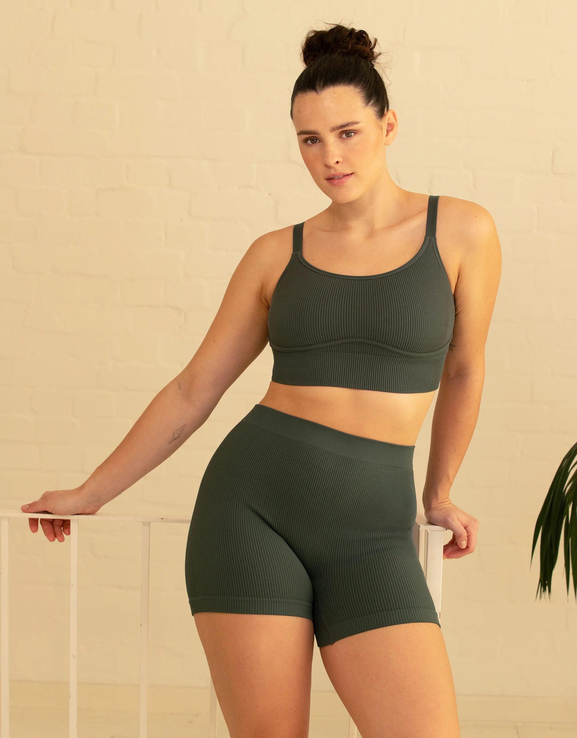 Bustier-Set 2x Freeda Olive - Image 5