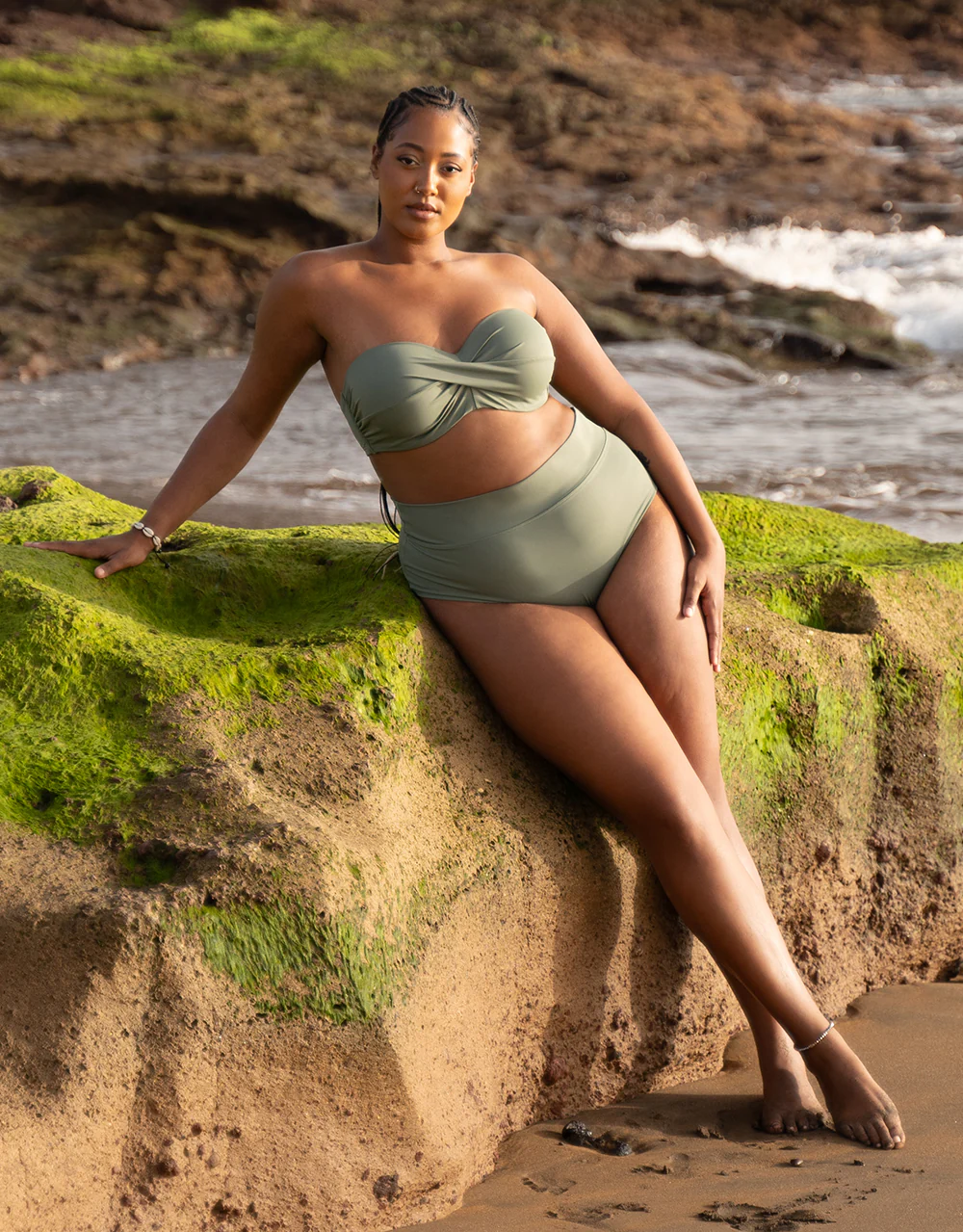 Fold-Over-Bikini-High-Panty Monaco Khaki - Image 5