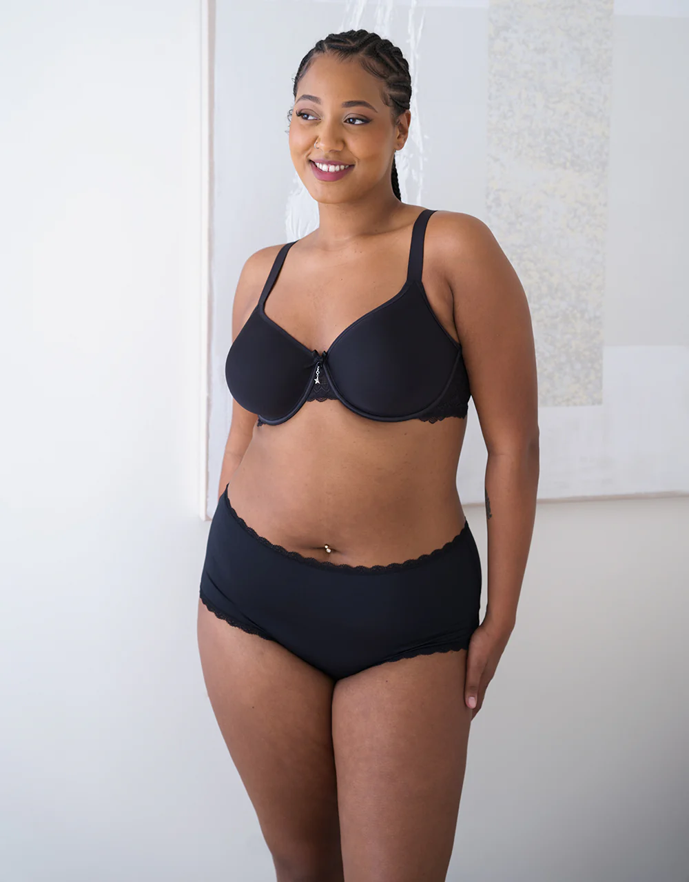High-Panty-Set 2x Basic Black - Image 4