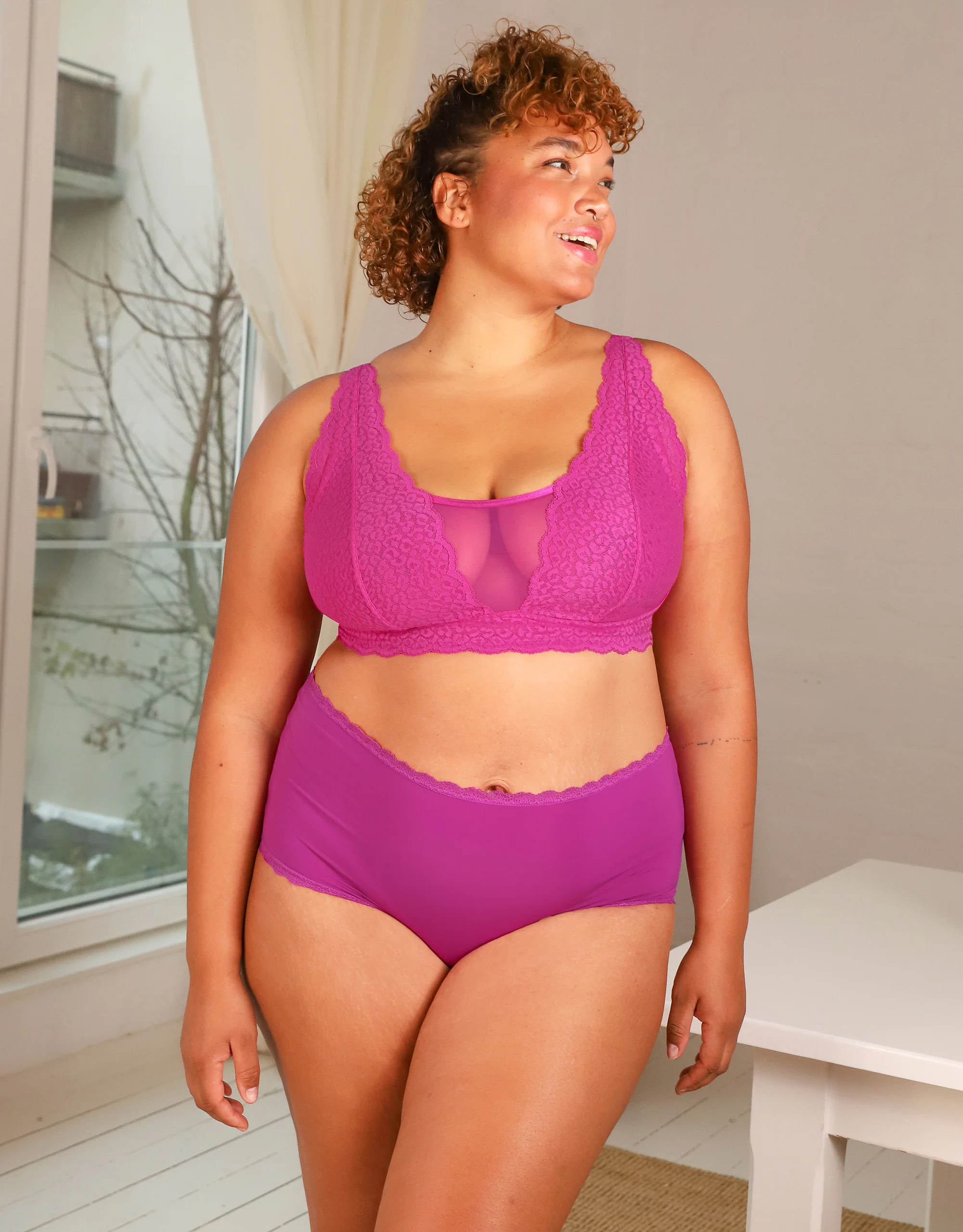 High-Panty-Set 2x Basic Orchid - Image 5
