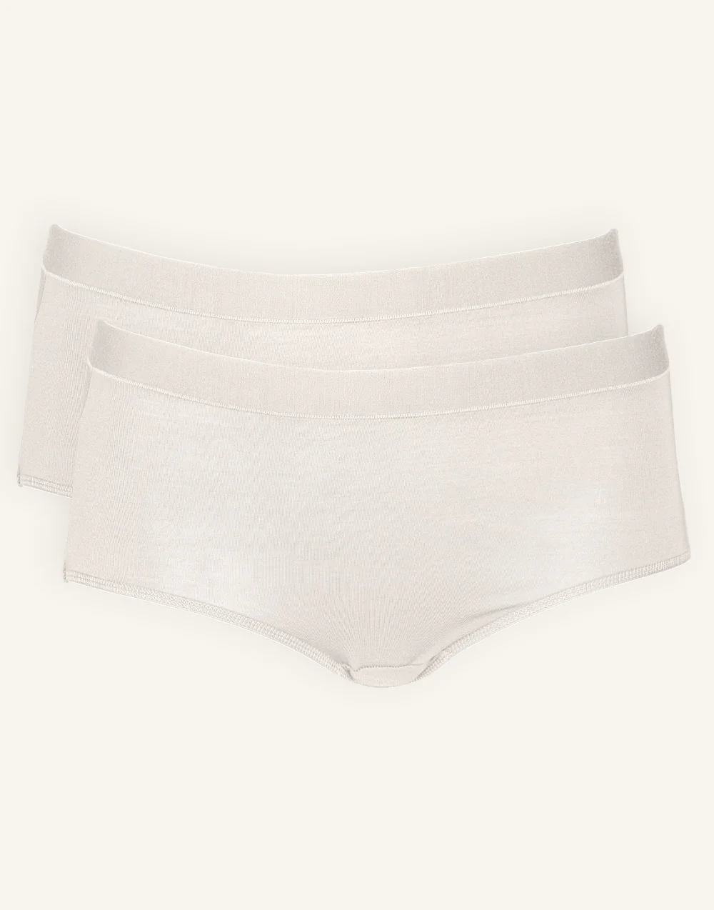 High-Panty-Set 2x Cozy Basic Ivory