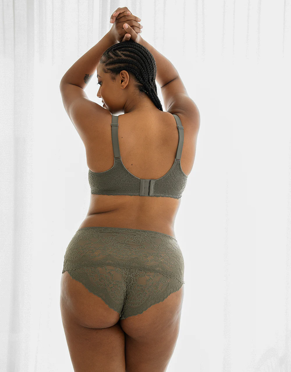 High-Panty-Set 5x Lace Basic Herbst - Image 7