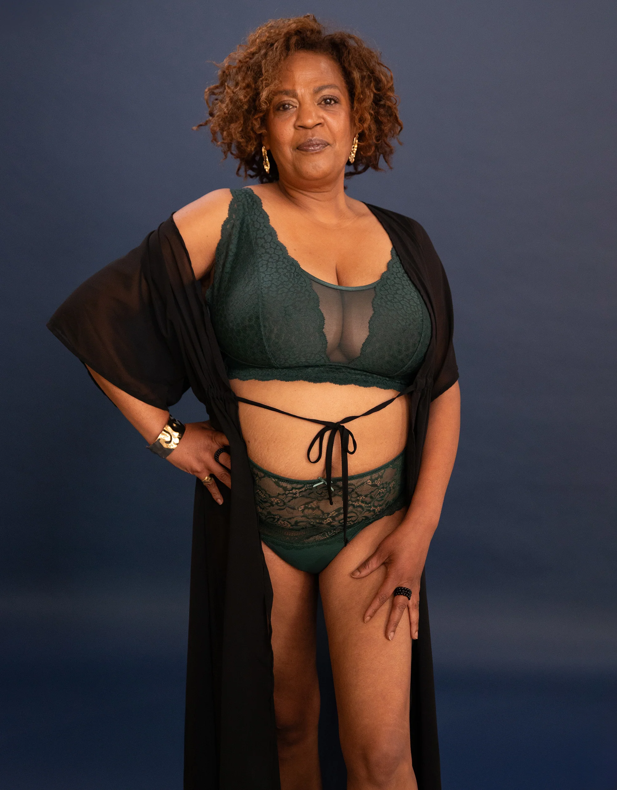 High-Panty-Set 2x Lace Basic Forest - Image 5