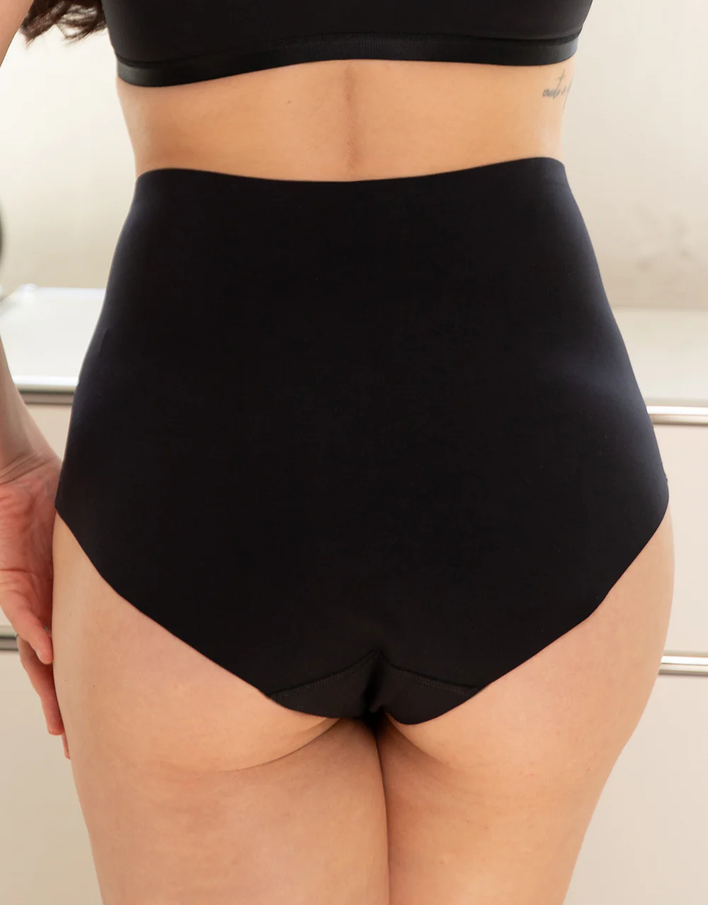 High-Waist-Panty Smoothie Black - Image 2
