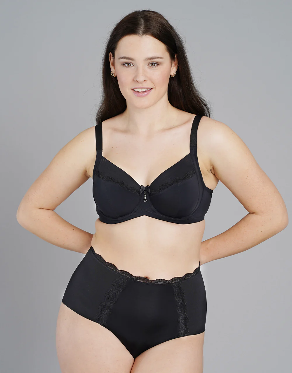 High-Waist-Panty Clara Black - Image 3