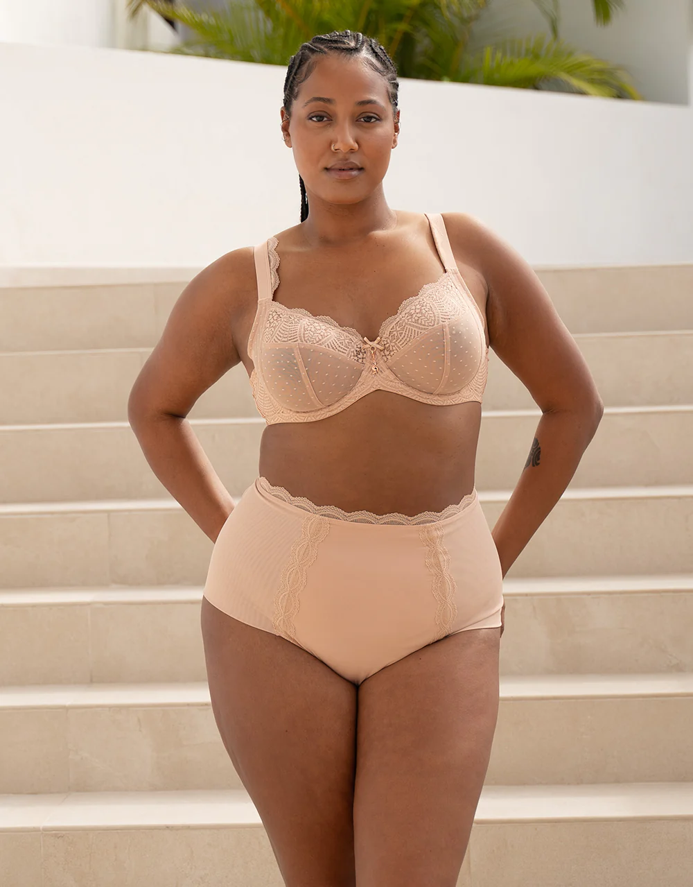 High-Waist-Panty Clara Cappuccino - Image 3