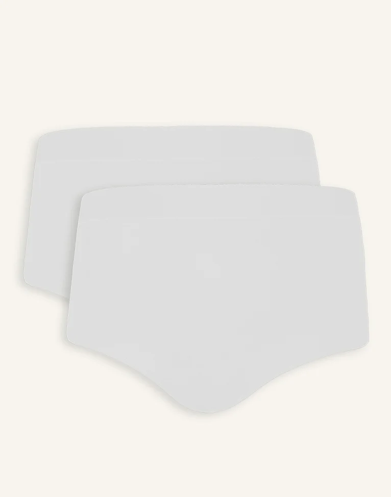 High-Waist-Panty-Set 2x Cozy Basic Ivory