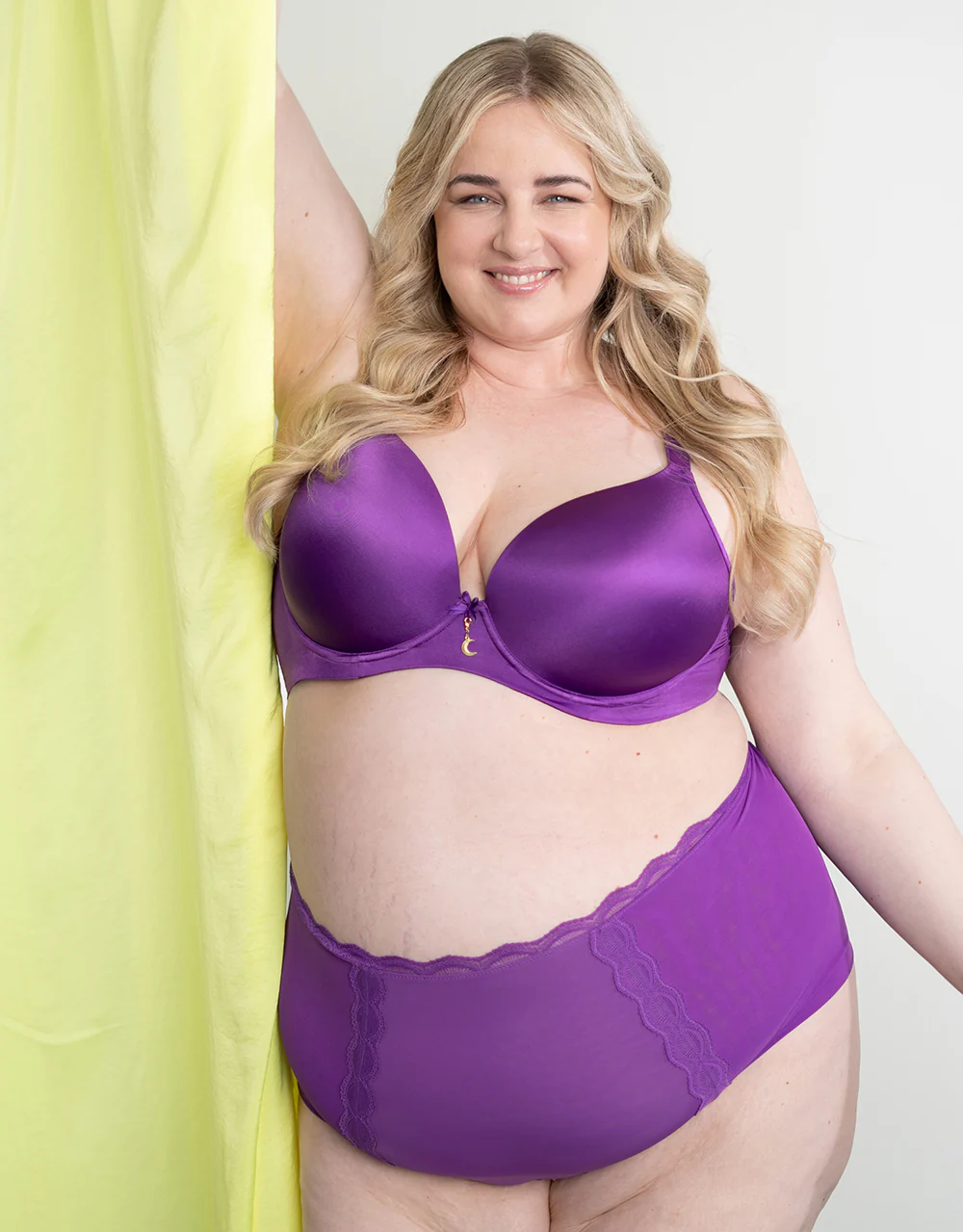 High-Waist-Panty Voilà Purple - Image 3