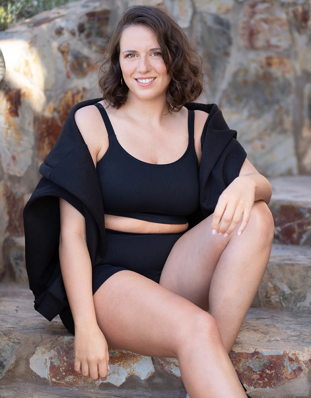 High-Waist-Shorts Freeda Black - Image 5