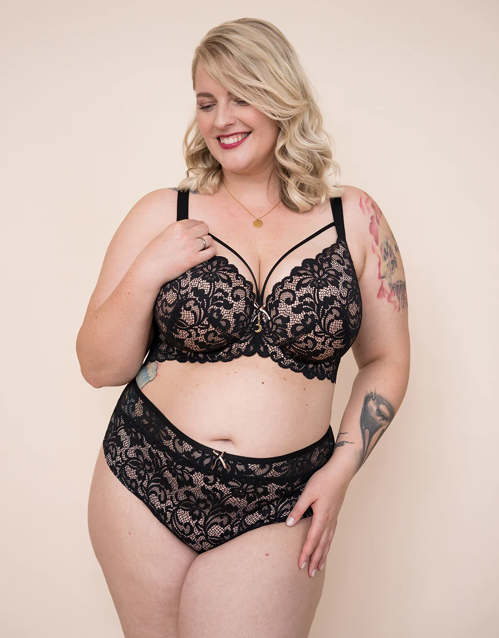High-Panty/String-Set True Luna Night - Image 6