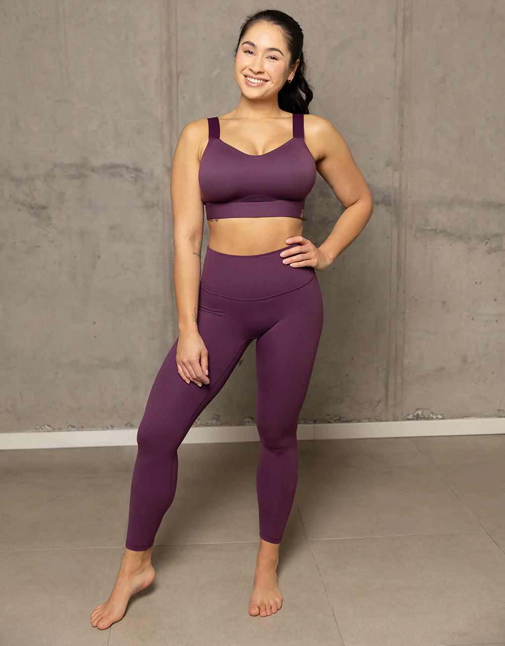 Leggings Jive Cassis - Image 3