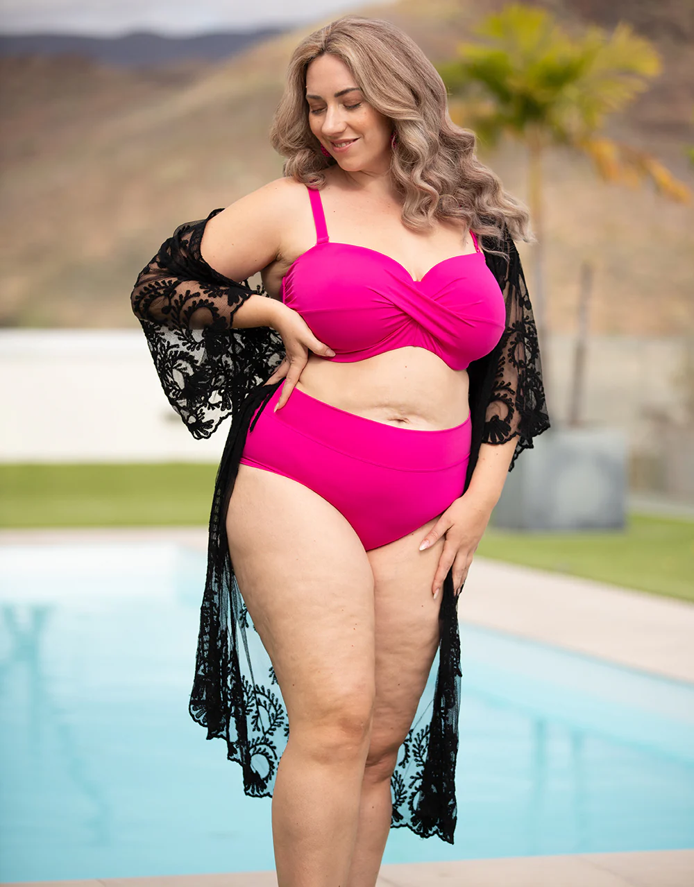 Multiway-Bikini-Top Monaco Pink - Image 8