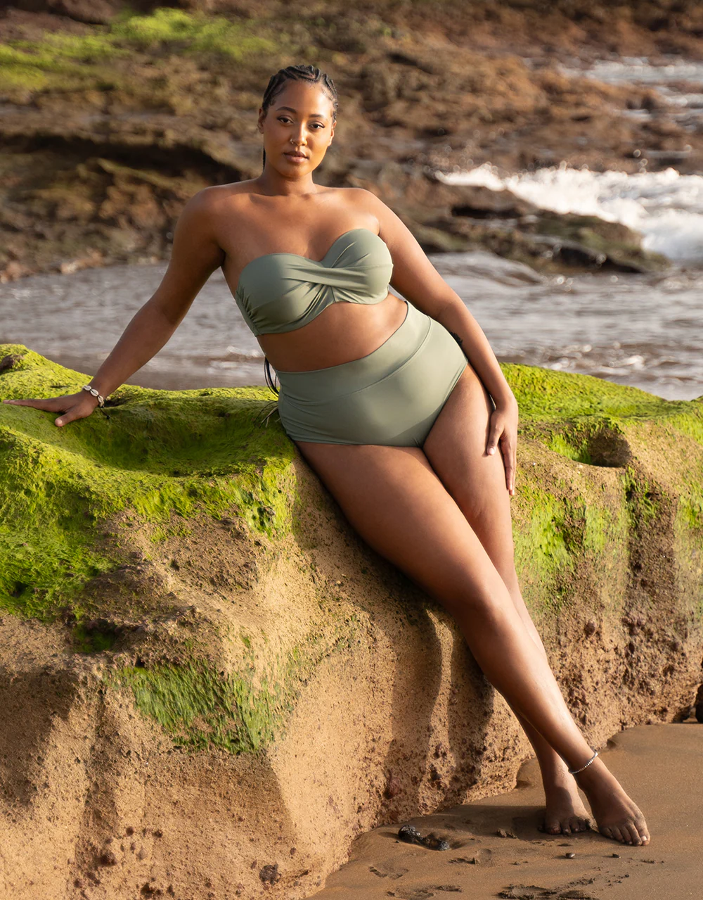 Multiway-Bikini-Top Monaco Khaki - Image 11