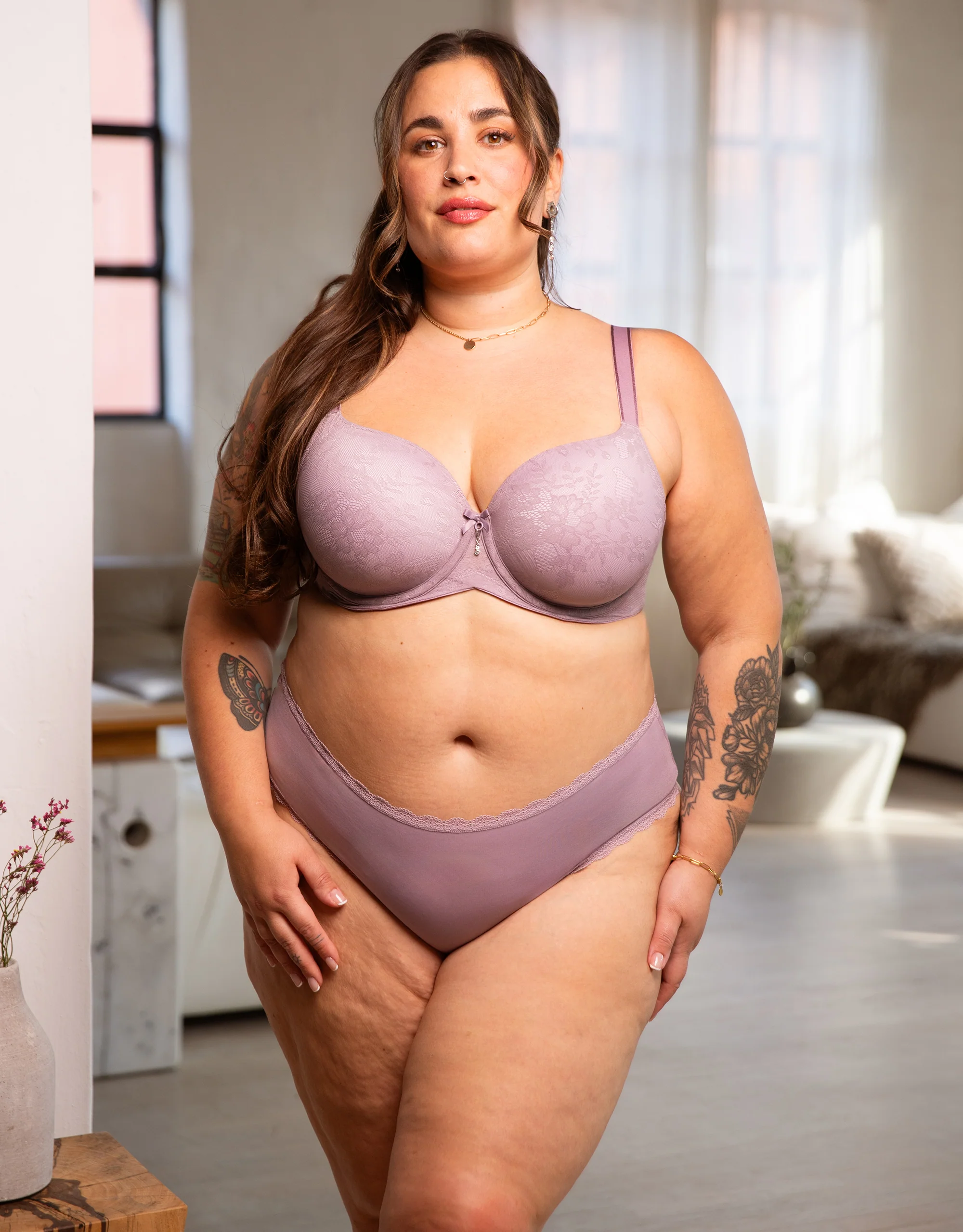 Panty Basic Violetgrey - Image 4