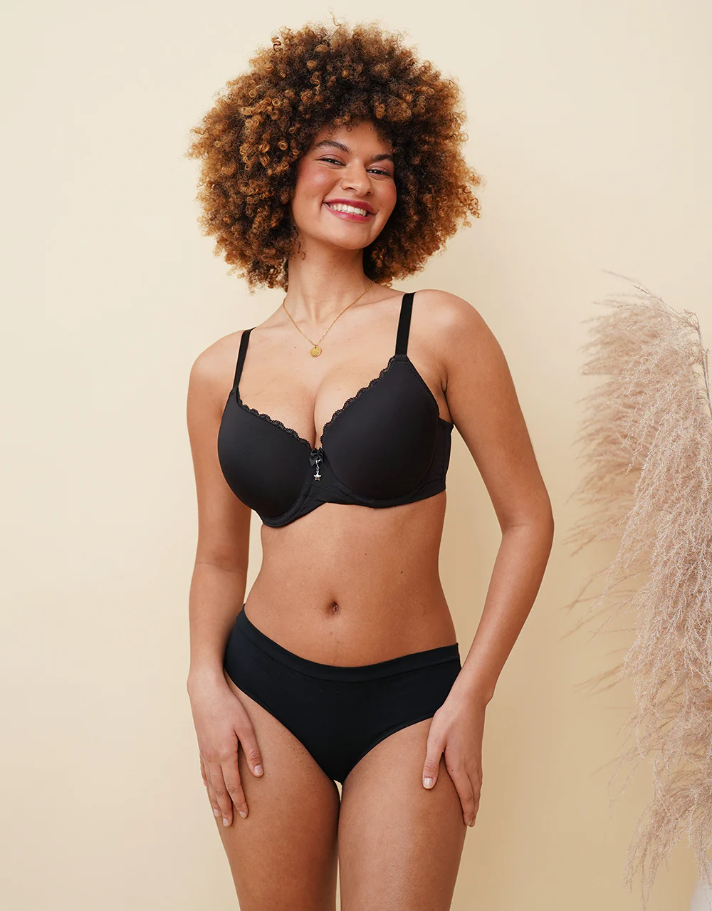 Panty Cotton Basic Black - Image 5