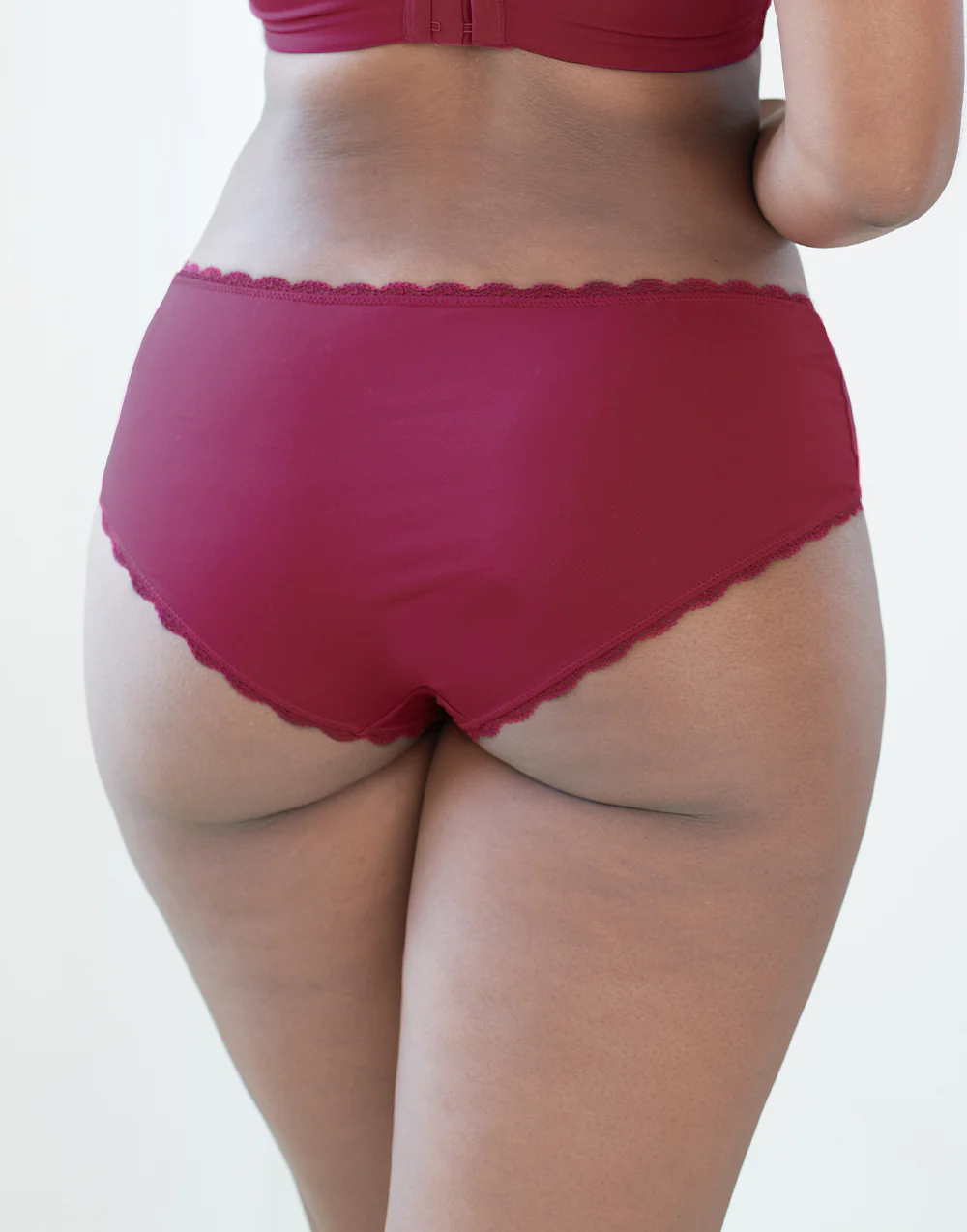Panty Pure Basic Bordeaux - Image 2