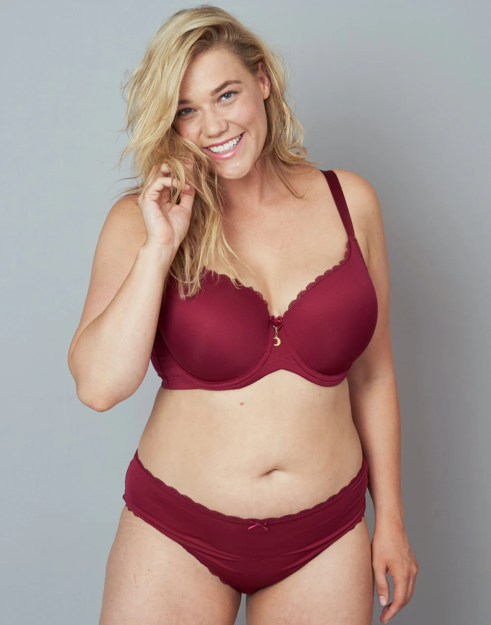 Panty Pure Basic Bordeaux - Image 4