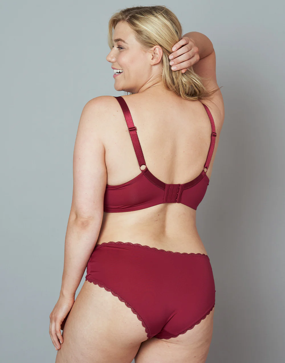Panty Pure Basic Bordeaux - Image 5