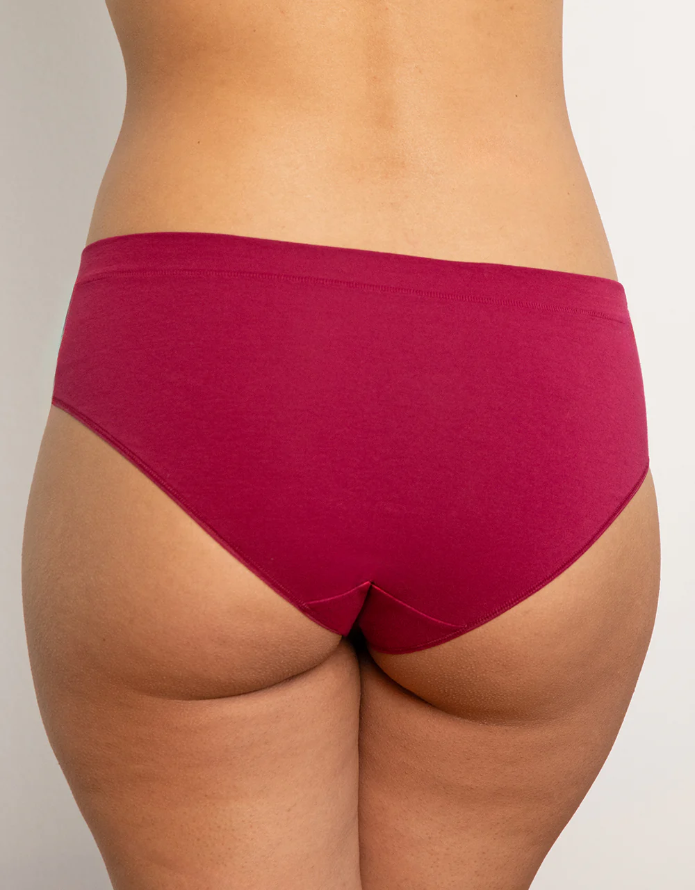 Panty-Set 2x Cotton Basic Bordeaux - Image 3