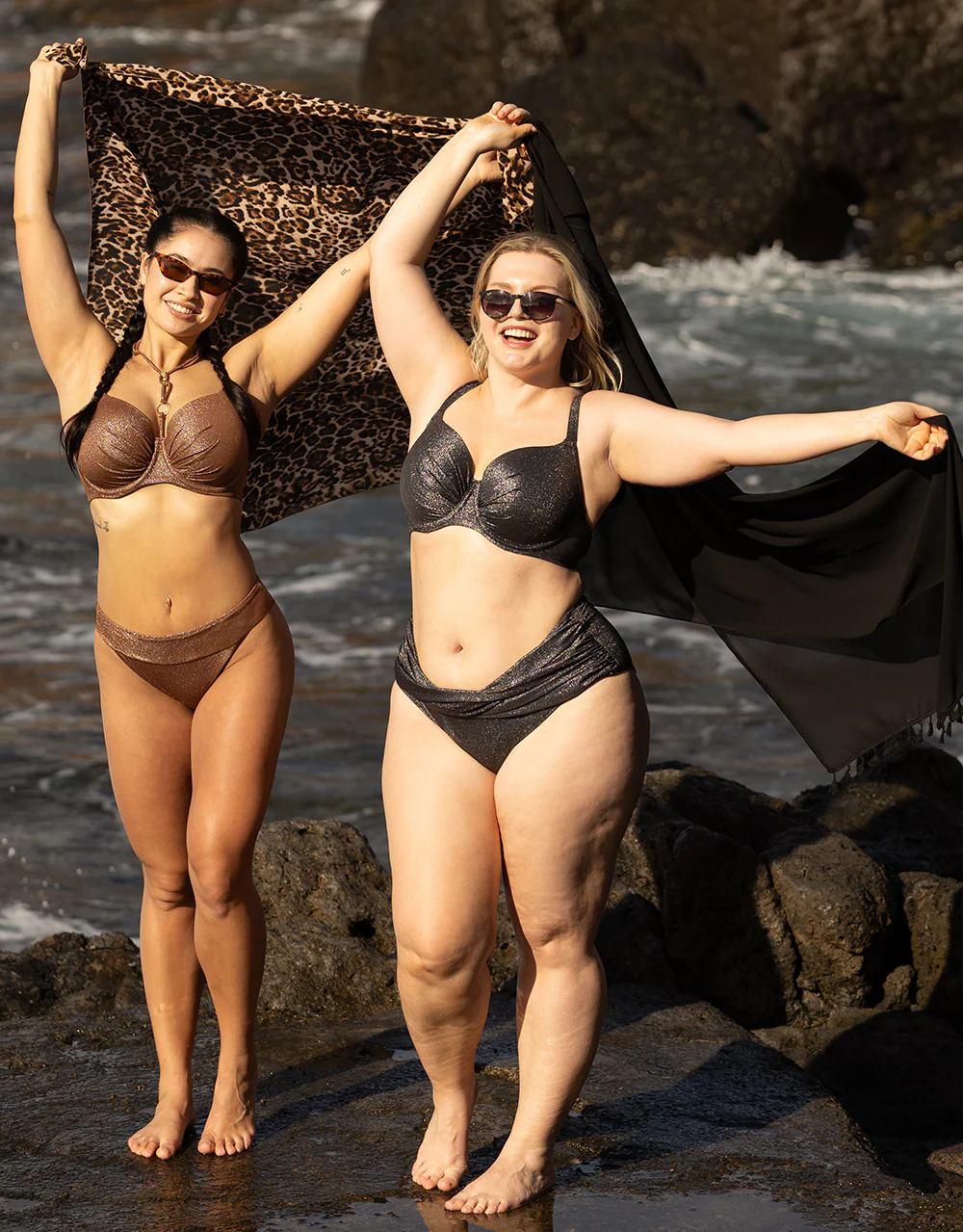 Schalen-Bikini-Top Valencia Glam Silver - Image 13