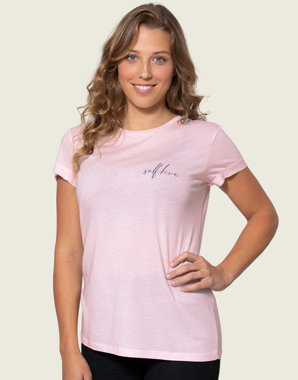 T-Shirt Selflove Rosé - Image 4