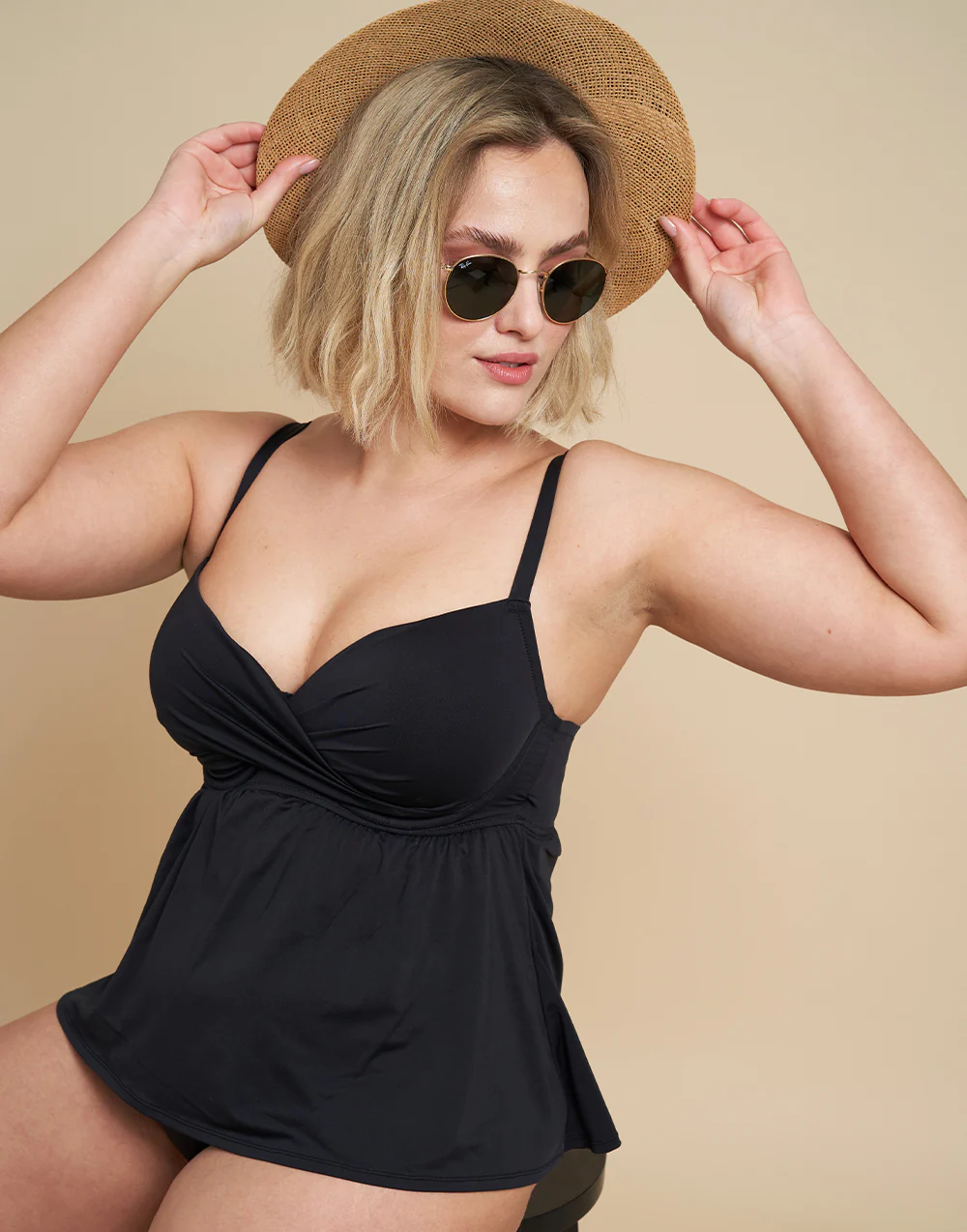 Tankini-Top Nizza Black - Image 5