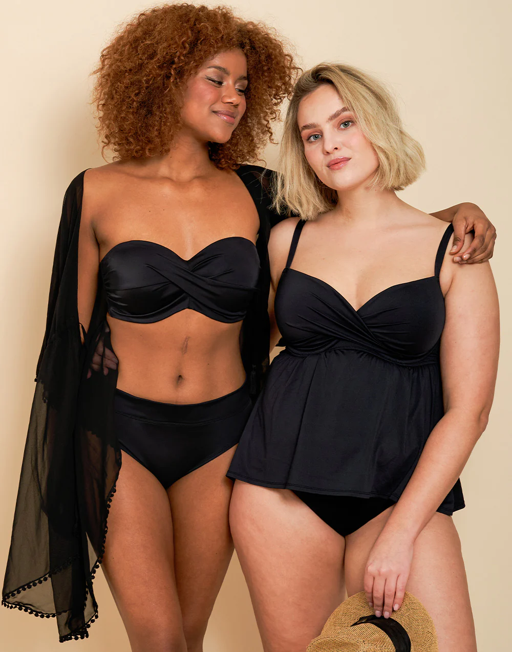 Tankini-Top Nizza Black - Image 9